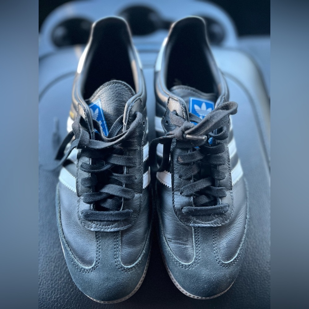 Adidas Black and White Men's Sneakers